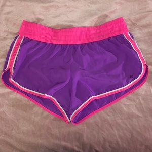 Xersion pink & purple shorts